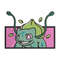 Bubasaur embroidery design, Pokemon embroidery, embroidery file, anime design, anime shirt, Digital download.jpg