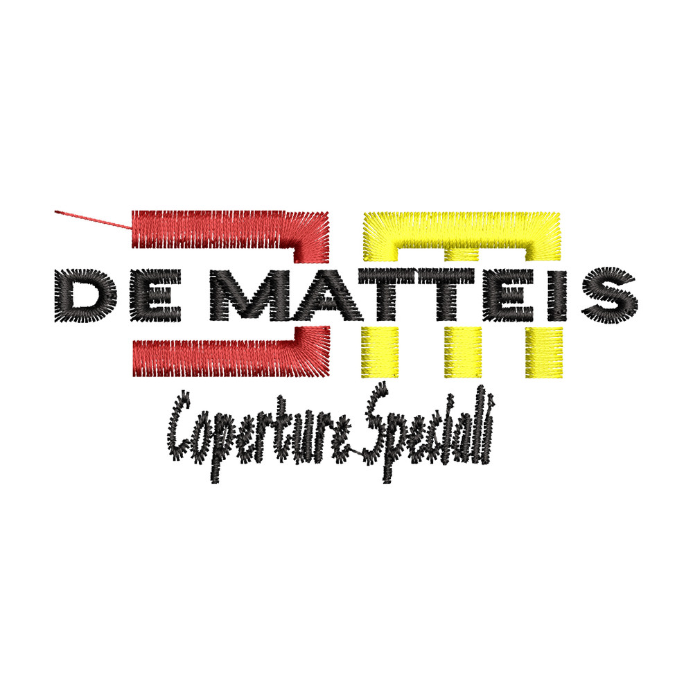 Dematteis logo embroidery design, Dematteis logo embroidery, logo design, Embroidery shirt, logo shirt, Instant download.jpg