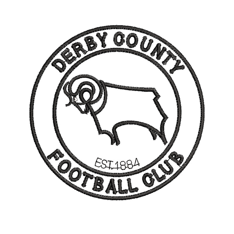 Derby Logo embroidery design, Derby Logo embroidery, logo design, Embroidery shirt, logo shirt, Instant download.jpg