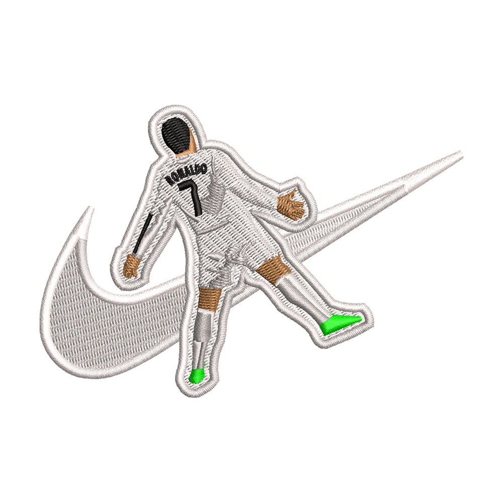 Nike ronaldo embroidery design, Ronaldo embroidery, Nike design, Embroidery shirt, Embroidery file, Digital download.jpg