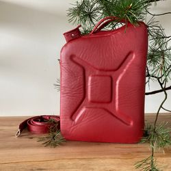 Red Jerrycan Bag Gas Can Bag