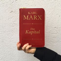 Das Kapital Wallet Karl Marx Book Wallet