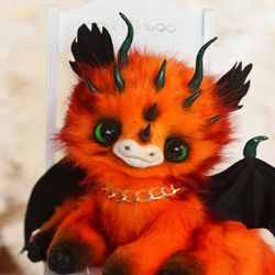 ON ORDER Dragon Balbi toy fantasy creature doll creations animal doll fantasy beast furry art furry doll furry dragon