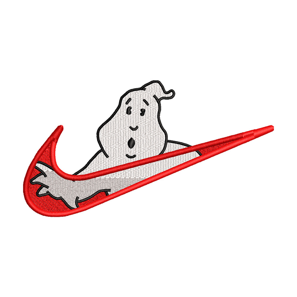 Casafantasmas nike embroidery design, Ghostbusters embroidery, nike design, movie design, movie shirt, Digital download.jpg