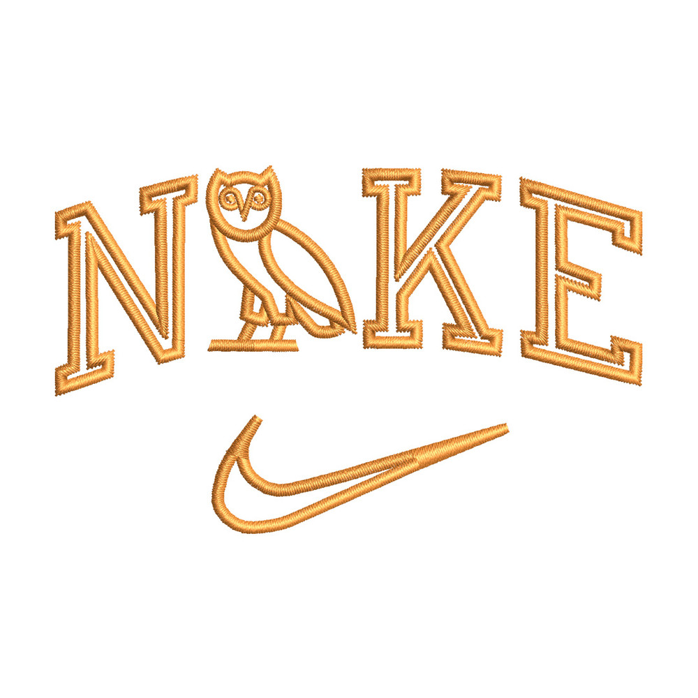Nike x owl embroidery design, Owl embroidery, Nike design, Embroidery file, Embroidery shirt, Digital download.jpg