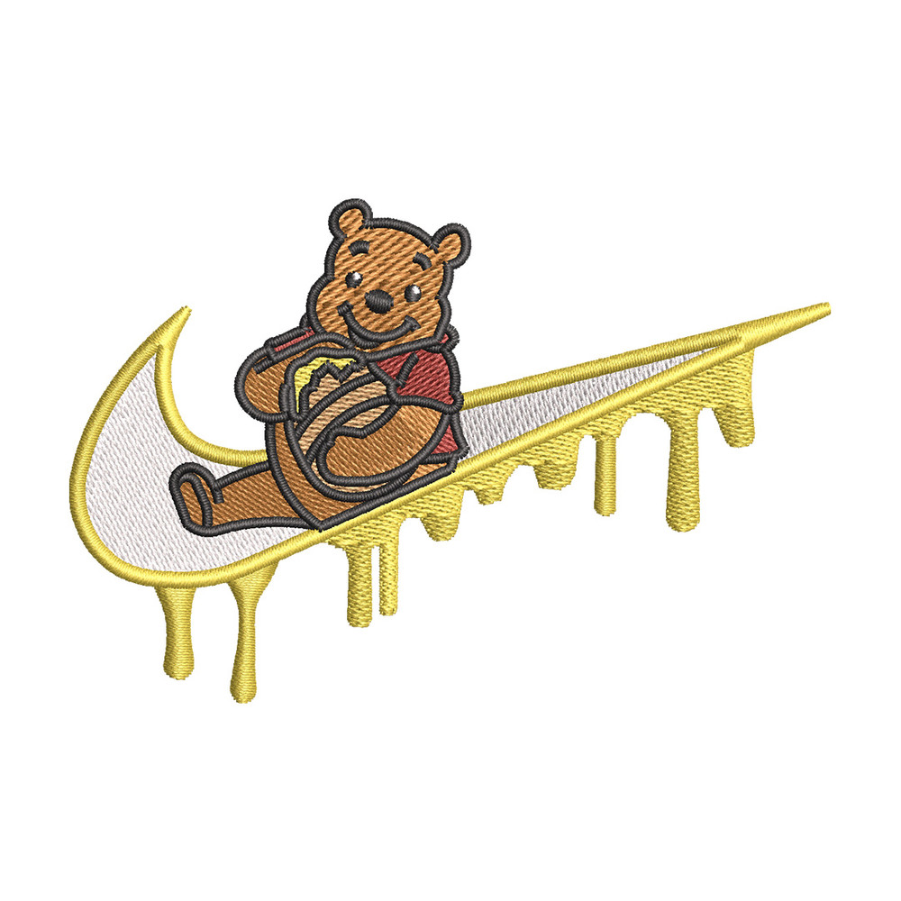 Nike x pooh embroidery design, Pooh embroidery, Nike design, Embroidery shirt, Embroidery file,Digital download.jpg