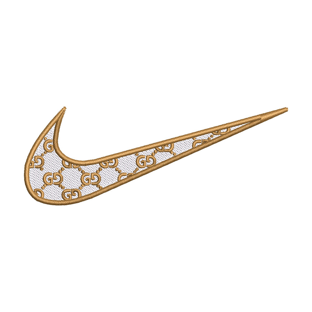 Nike brown embroidery design, Nike embroidery, Nike design, Embroidery shirt, Embroidery file, Digital download.jpg