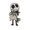 Skelington baby Embroidery design, Horror Embroidery, horror design, Embroidery File, logo shirt, Digital download..jpg