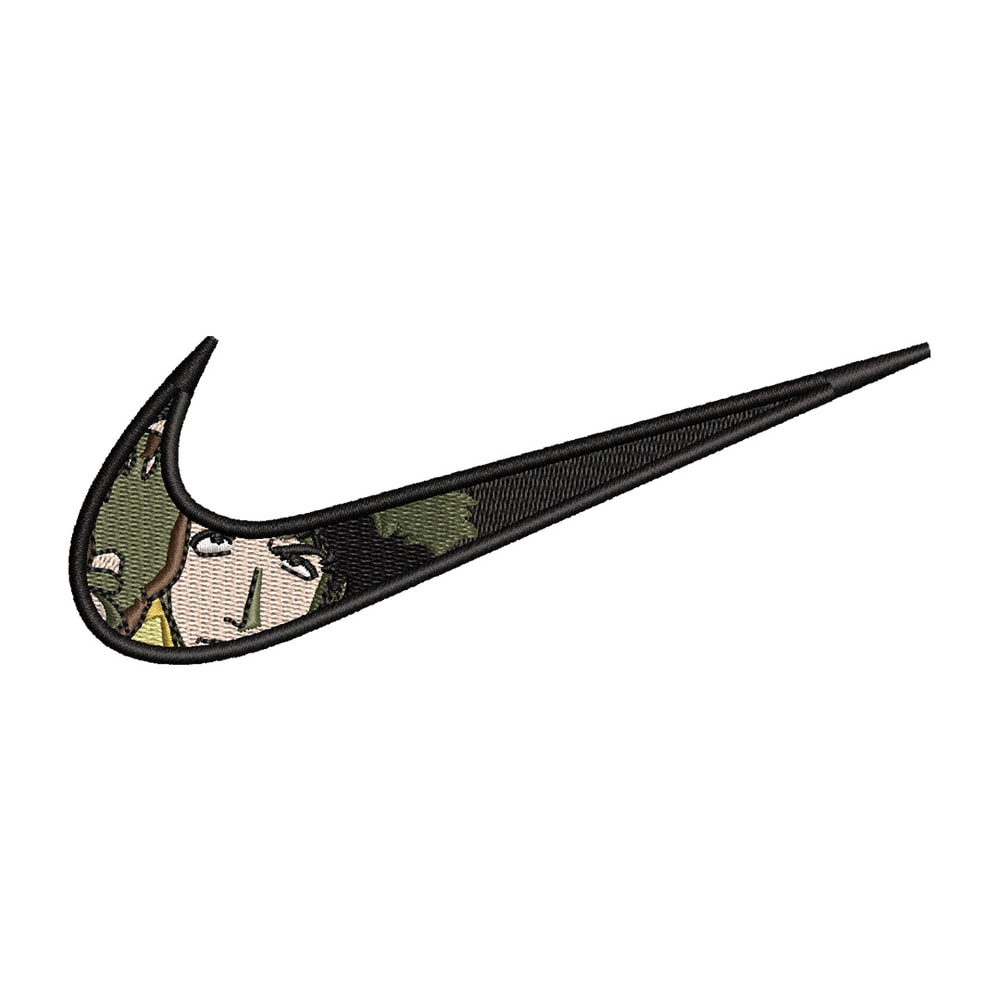 Spike nike embroidery design, Cowboy bebop embroidery, Nike design, Embroidery shirt, Embroidery file, Digital download.jpg