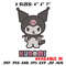 Kuromi logo Embroidery Design, Hello kitty Embroidery, Embroidery File,Anime Embroidery, Anime shirt, Digital download.jpg