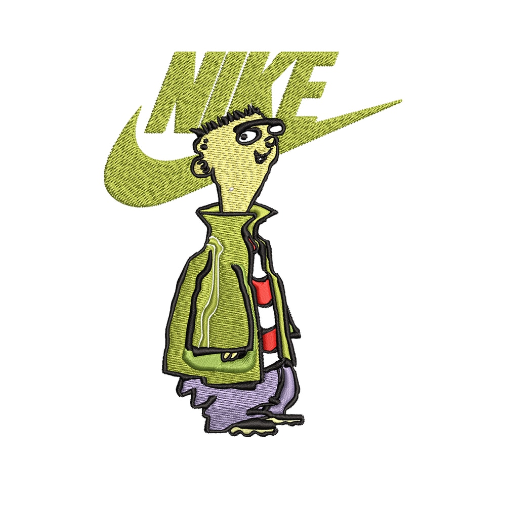 Cartoon Nike Embroidery design, Cartoon Embroidery, Nike design, Embroidery file, logo nike shirt, Instant download..jpg