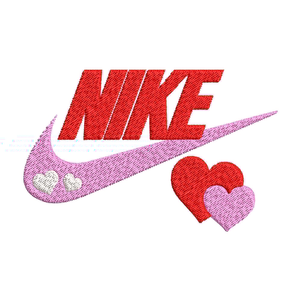 Nike pink love Embroidery Design, Brand Embroidery, Nike Embroidery, Embroidery File, Logo shirt, Digital download.jpg