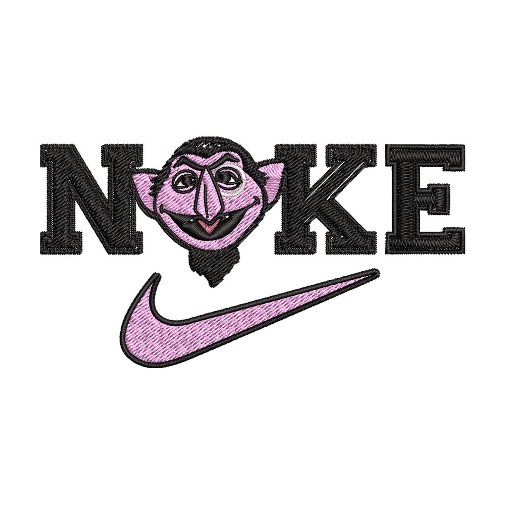 Nike purple cartoon Embroidery Design, Nike Embroidery, Brand Embroidery, Embroidery File, Logo shirt, Digital download.jpg