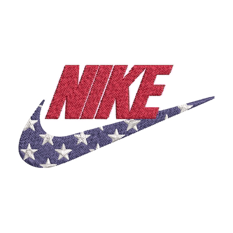 Nike red x star Embroidery Design, Brand Embroidery, Nike Embroidery, Embroidery File, Logo shirt, Digital download.jpg