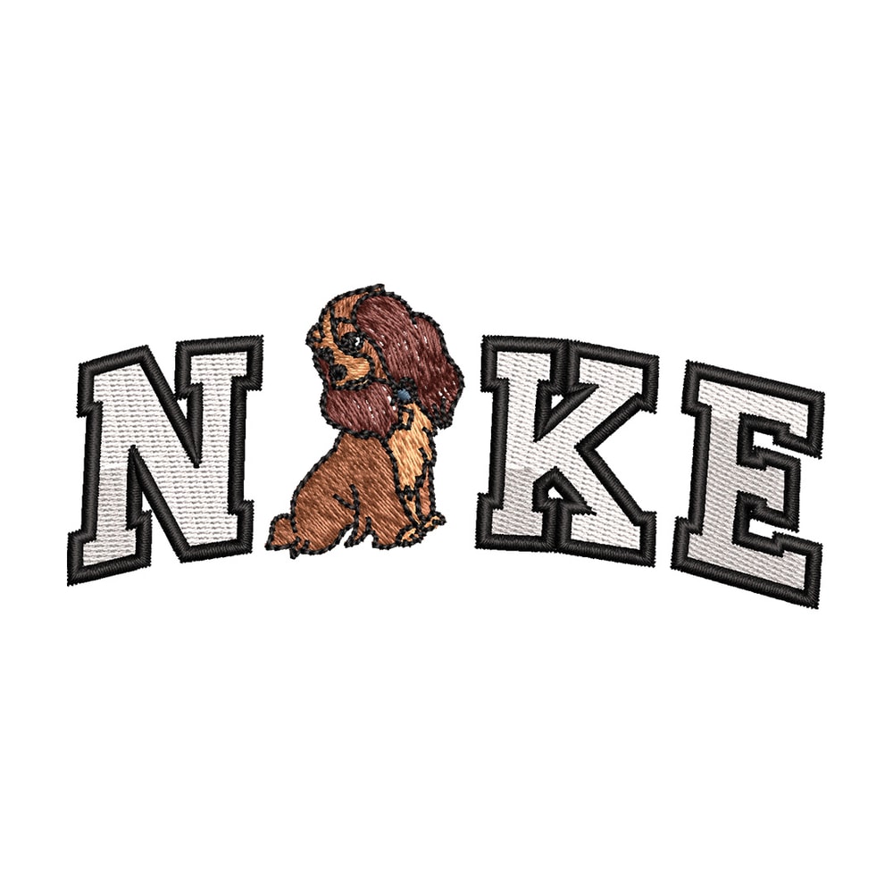 Nike x cute dog embroidery design, Dog embroidery, Nike design, Embroidery shirt, Embroidery file, Digital download.jpg