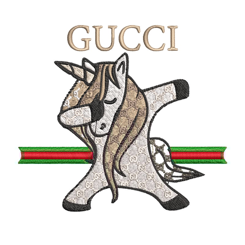 Unicorn gucci Embroidery Design, Gucci Embroidery, Embroidery File, Logo shirt, Sport Embroidery, Digital download..jpg