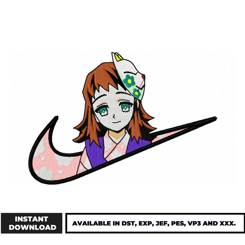 Makomo logo nike embroidery design