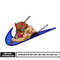 Inosuke Swoosh embroidery design