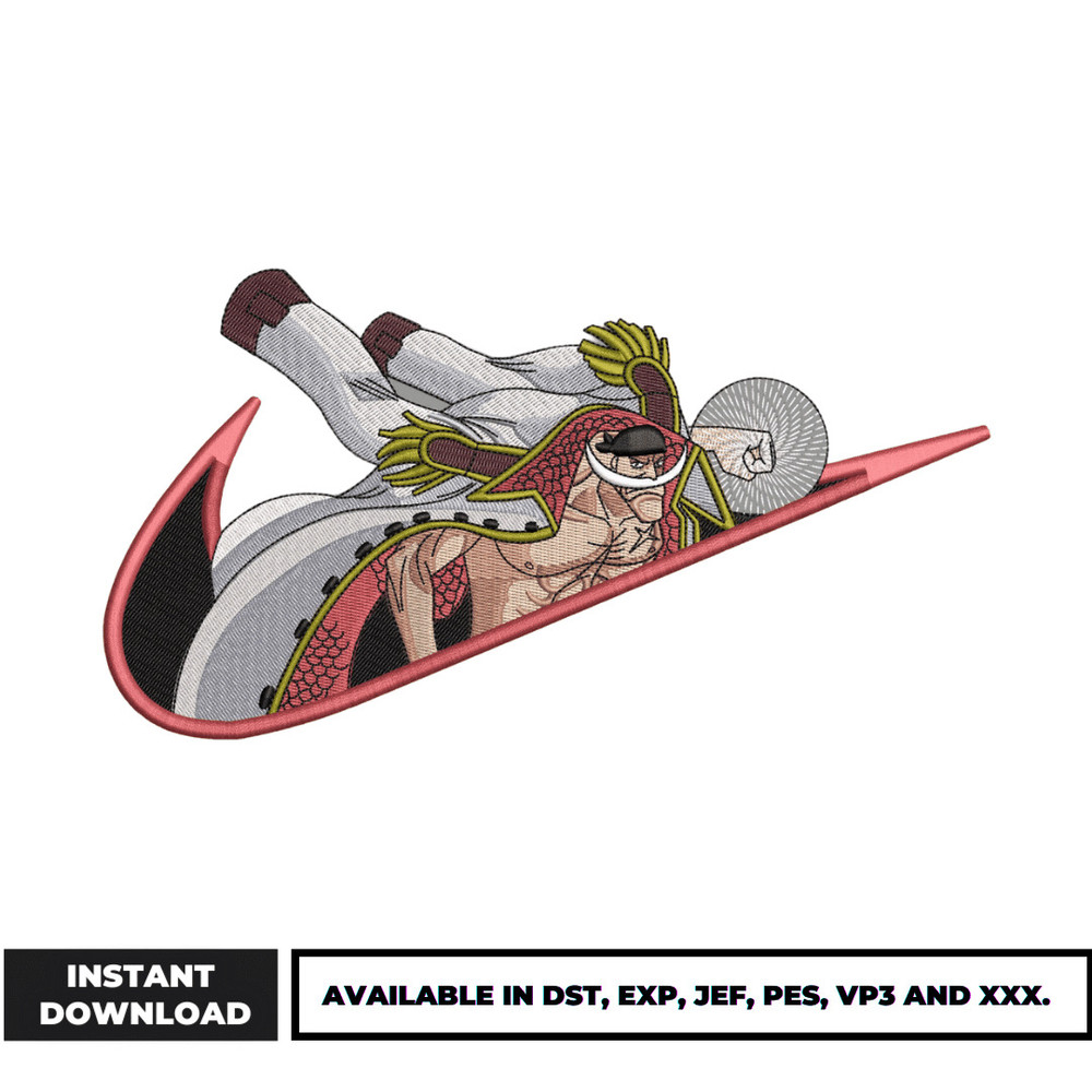 Edward Newgate Nike embroidery design