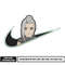 Ino Yamanaka nike embroidery design