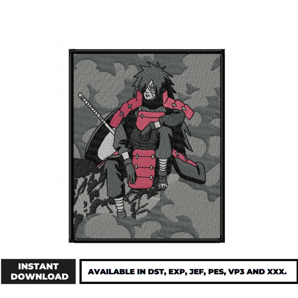 Madara sit embroidery design