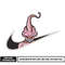 Swoosh Majin Buu embroidery design