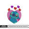 Stitch Hearts embroidery design