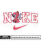 Angel logo nike embroidery design