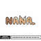Bingo Nana embroidery design
