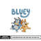 bluey and bingo embroidery design