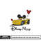 Disney mode car embroidery design