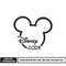 Disney 2024 mickey head embroidery design