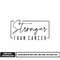 Stronger than cancer embroidery design