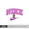 Disney princess Logo Nike embroidery design