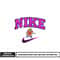 Mrs. Potato Head Nike embroidery design