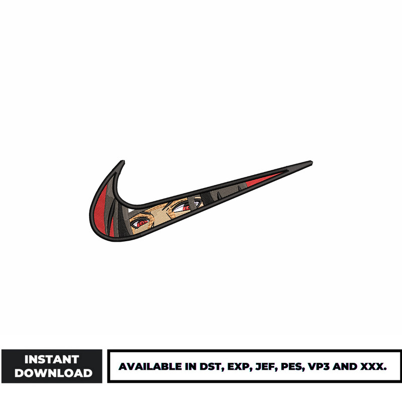 Logo Nike Itachi embroidery design
