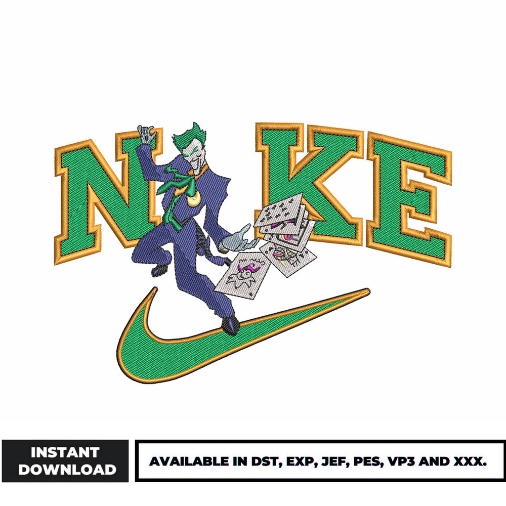Nike Joker embroidery design