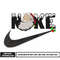 Nike Santa Claus embroidery design