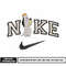 Nike Droopy embroidery design