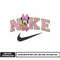Nike Baby minnie embroidery design