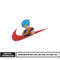 Son Goku Nike mbroidery design