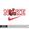 Nike Mickey car embroidery design