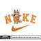 Nike x bingo embroidery design
