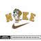 Nike x honey embroidery design