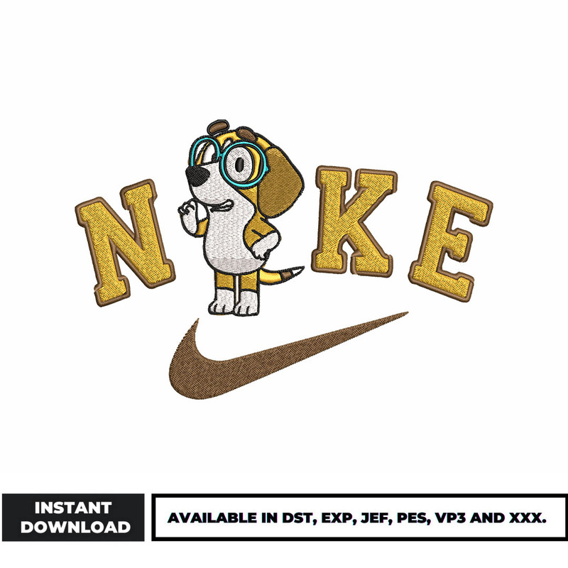 Nike x honey embroidery design