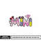 Minnie mouse Mimi embroidery design
