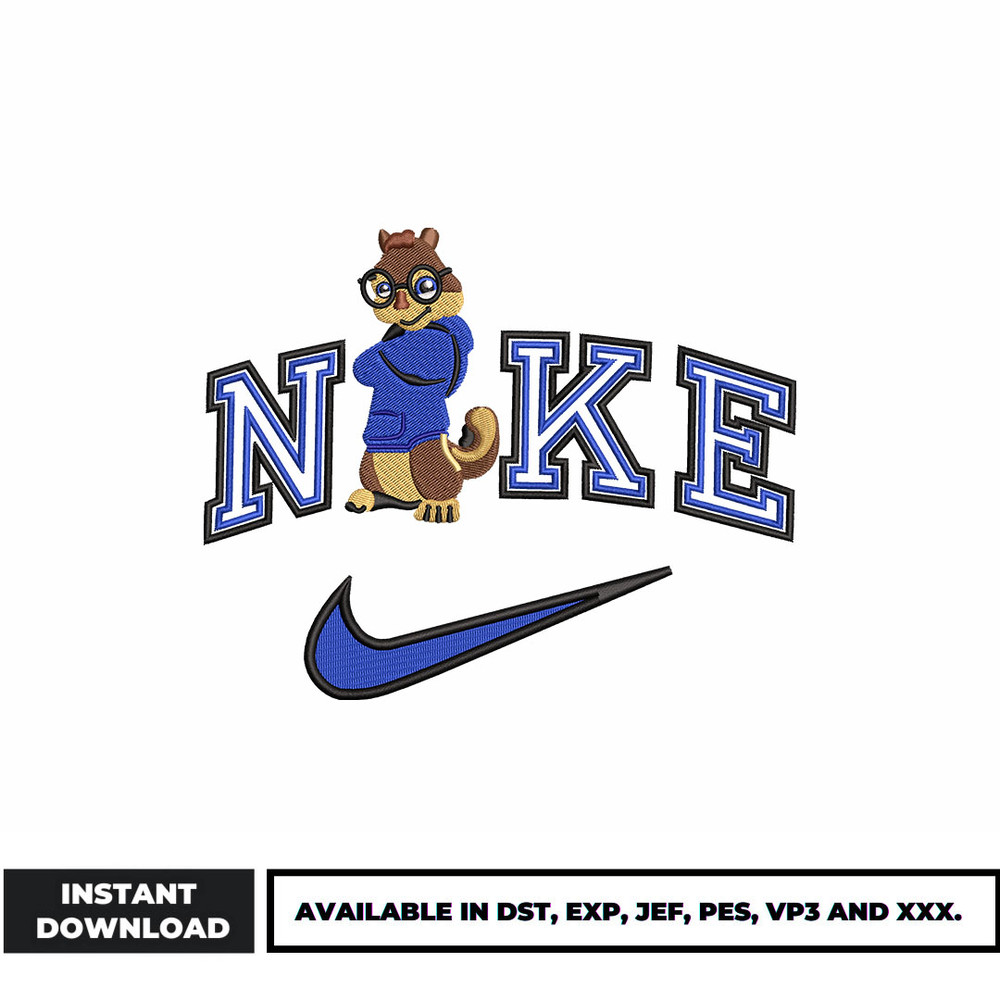 Nike x Alvin embroidery design