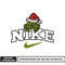 Nike x Grinch embroidery design