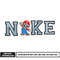 Nike x mario embroidery design