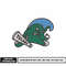 Tulane University Green Wave embroidery design